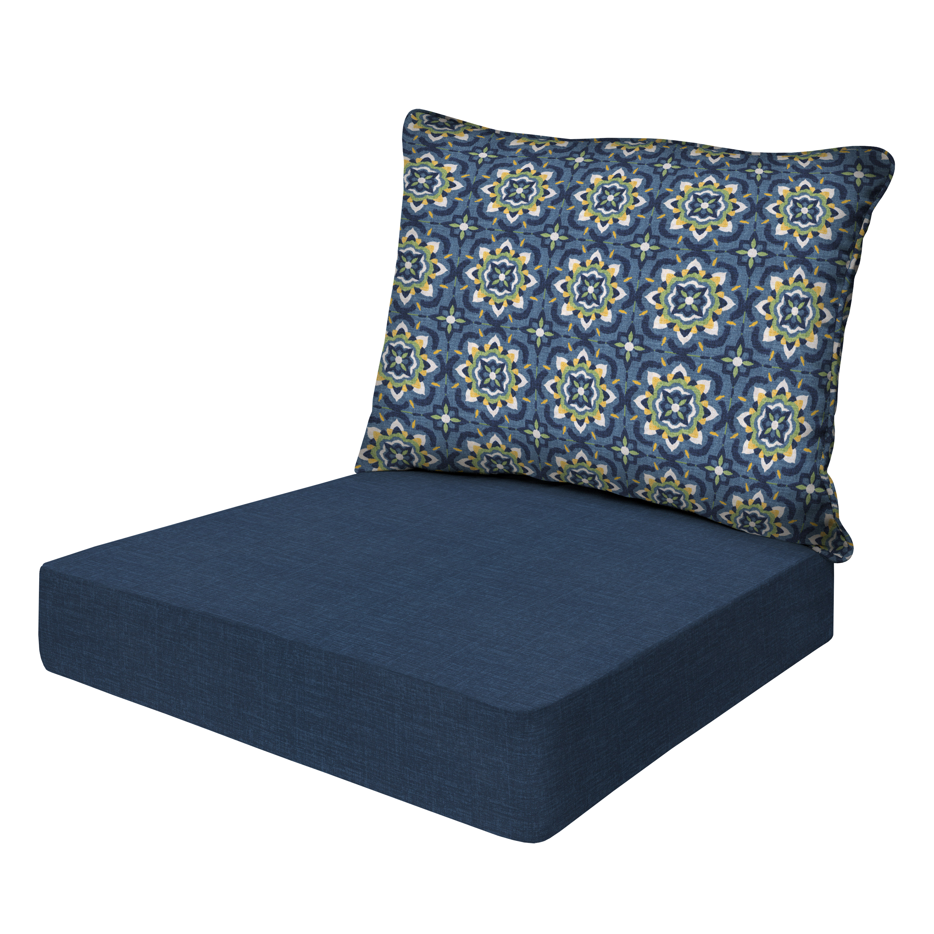 Essentials Collection Deep Seat Cushion – Honeycomb Outdoor