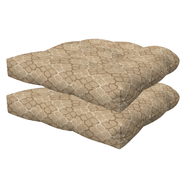 Essentials Collection Tufted Seat Cushion (Pack of 2)