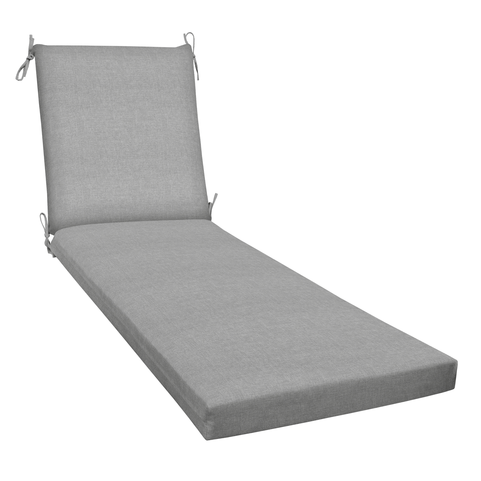 Grey chaise lounge cushions best sale